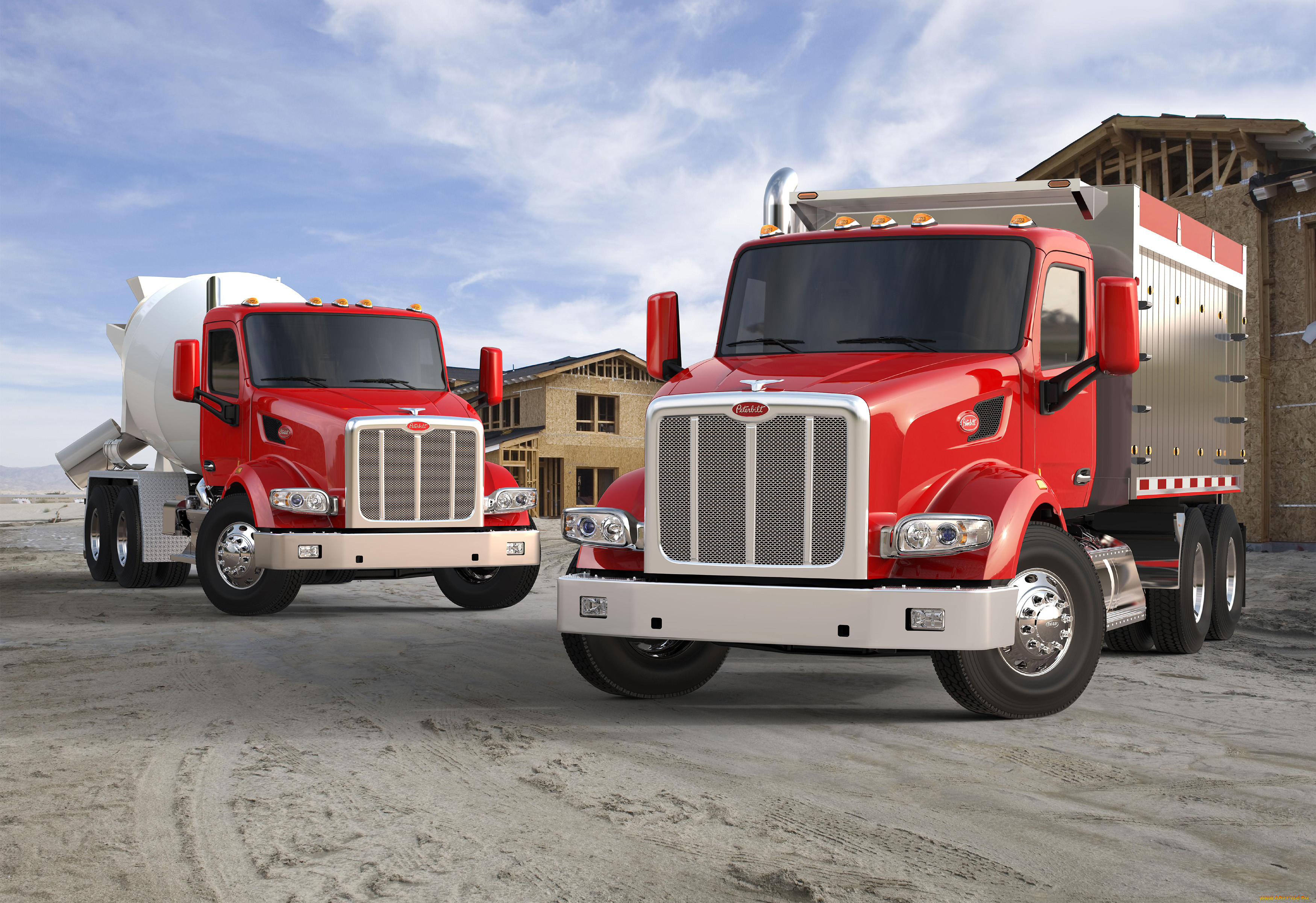 , 3, peterbilt
